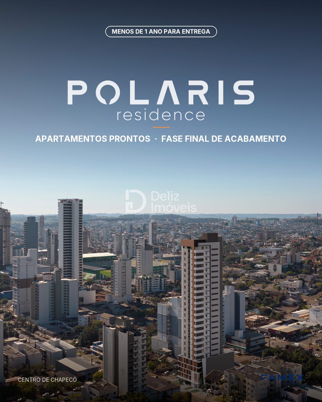 Polaris Residence – Exclusividade para quem busca viver o extraordinário em Chapecó - Foto 2